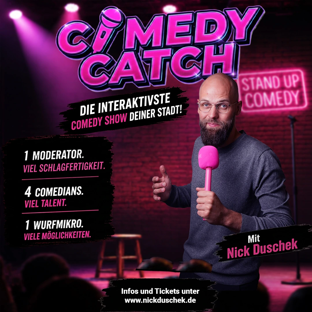 CATCH COMEDY MIT NICK DUSCHEK – O'HEERLIJK - Local Pub, 18.03.2027