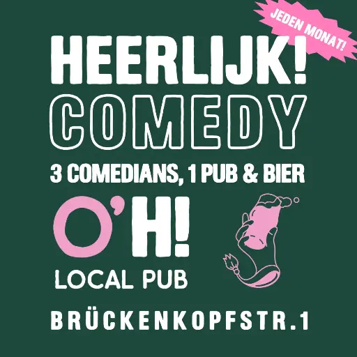 HEERLIJK! COMEDY NIGHT Gutschein (Freie Terminauswahl)